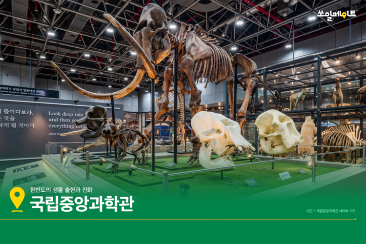 과학 속의 과학! 자연유산 가득한 대전에서 만나요